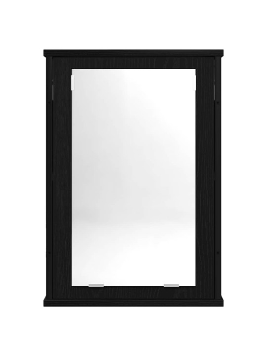 VANNITOA PEEGELKAPP, MUST TAMM, 42 X 12 X 60 CM, TEHISPUIT