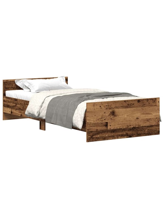 VOODIRAAM ILMA MADRATSITA, VANA PUIT 75X190 CM, TEHISPUIT