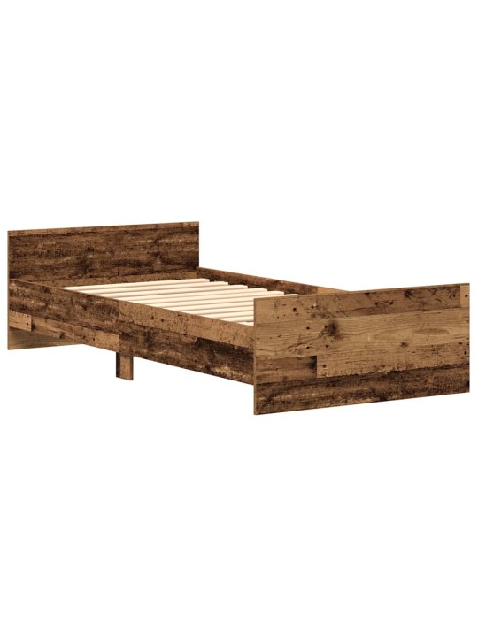 VOODIRAAM ILMA MADRATSITA, VANA PUIT 75X190 CM, TEHISPUIT