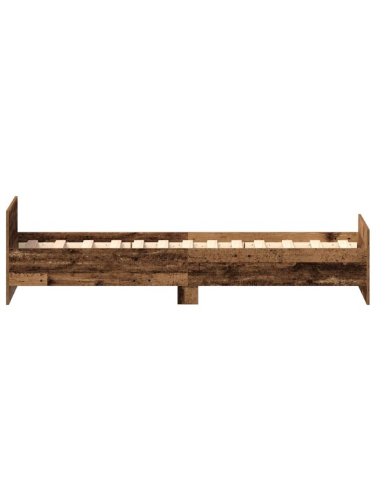 VOODIRAAM ILMA MADRATSITA, VANA PUIT 75X190 CM, TEHISPUIT
