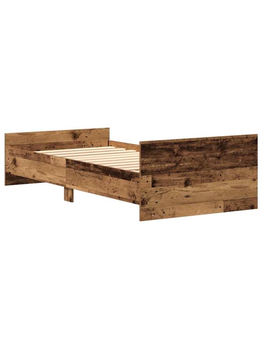 VOODIRAAM ILMA MADRATSITA, VANA PUIT 75X190 CM, TEHISPUIT