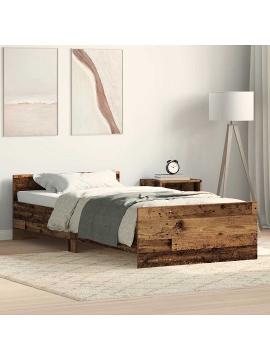 VOODIRAAM ILMA MADRATSITA, VANA PUIT 75X190 CM, TEHISPUIT