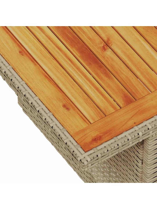5-OSALINE AIADIIVANI KOMPLEKT PATJADEGA, BEEŽ, ROTANG/AKAATSIA