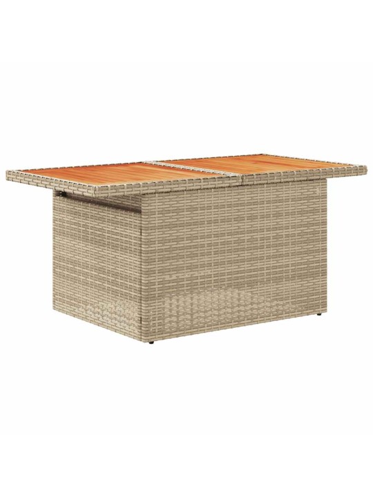 10-OSALINE AIADIIVANI KOMPLEKT PATJADEGA, BEEŽ, ROTANG/AKAATSIA
