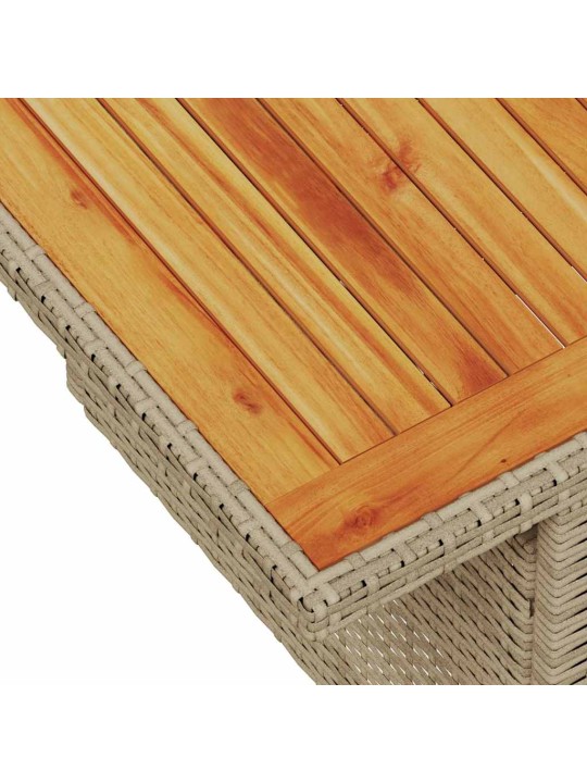 5-OSALINE AIADIIVANI KOMPLEKT PATJADEGA, BEEŽ, ROTANG/AKAATSIA