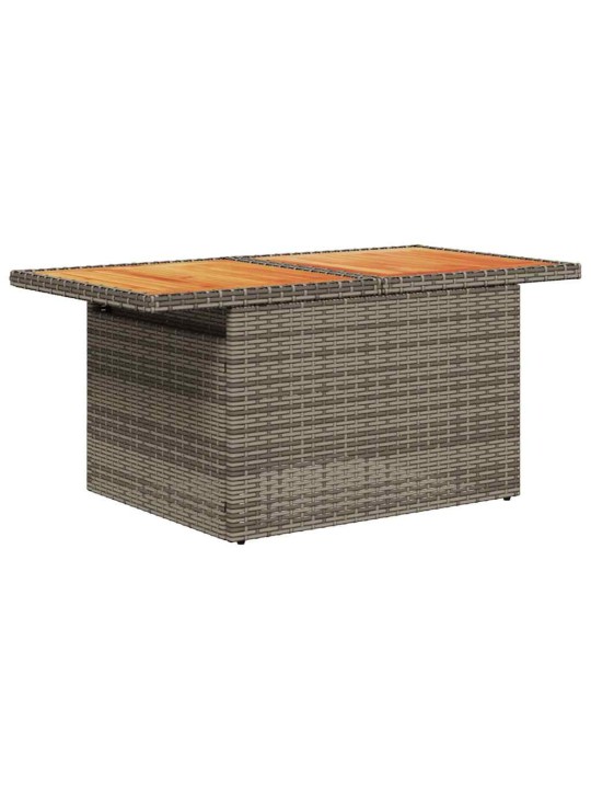 10-OSALINE AIADIIVANI KOMPLEKT PATJADEGA, HALL, ROTANG/AKAATSIA