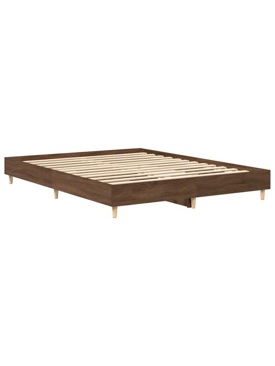 VOODIRAAM ILMA MADRATSITA, PRUUN TAMM, 150 X 200 CM, TEHISPUIT
