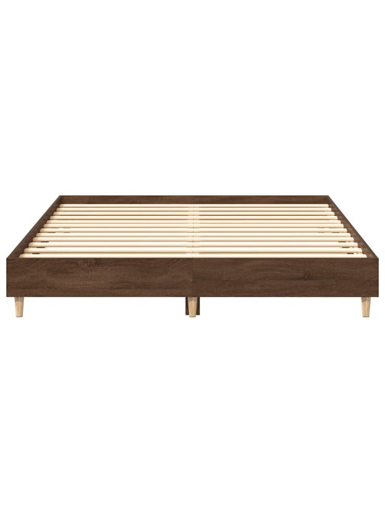 VOODIRAAM ILMA MADRATSITA, PRUUN TAMM, 150 X 200 CM, TEHISPUIT
