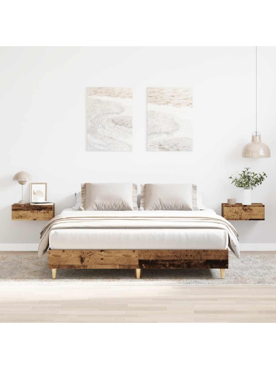 VOODIRAAM ILMA MADRATSITA, VANA PUIT 140X200 CM, TEHISPUIT
