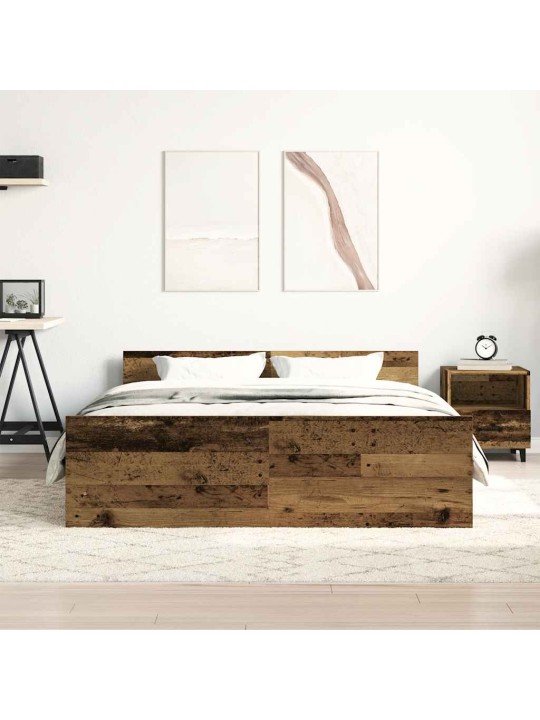 VOODIRAAM ILMA MADRATSITA, VANA PUIT, 150X200 CM, TEHISPUIT