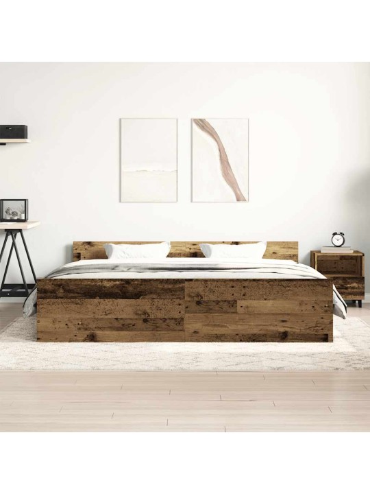 VOODIRAAM ILMA MADRATSITA, VANA PUIT 180X200 CM, TEHISPUIT