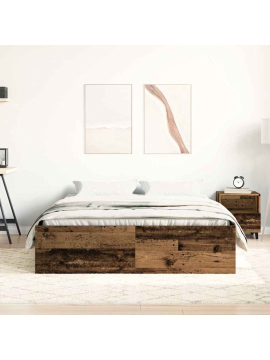 VOODIRAAM ILMA MADRATSITA, VANA PUIT, 140X200 CM, TEHISPUIT
