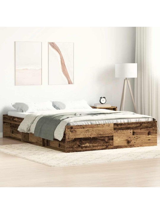 VOODIRAAM ILMA MADRATSITA, VANA PUIT 160X200 CM, TEHISPUIT