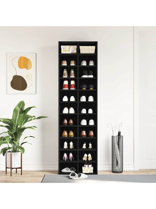 KINGAKAPP MUST TAMM 54X34X183 CM ENGINEERED WOOD