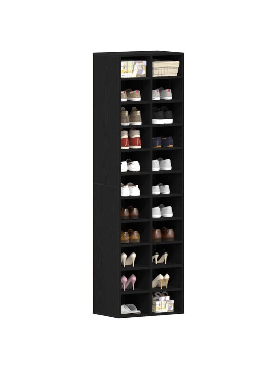 KINGAKAPP MUST TAMM 54X34X183 CM ENGINEERED WOOD