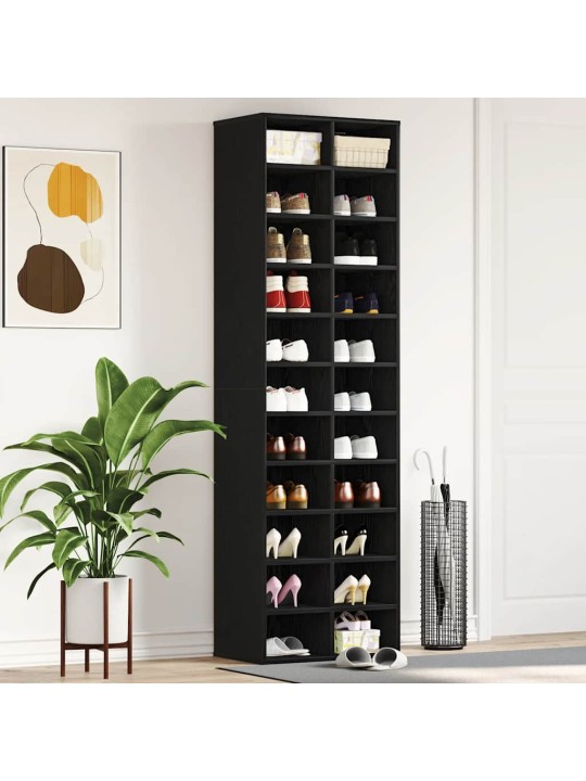 KINGAKAPP MUST TAMM 54X34X183 CM ENGINEERED WOOD