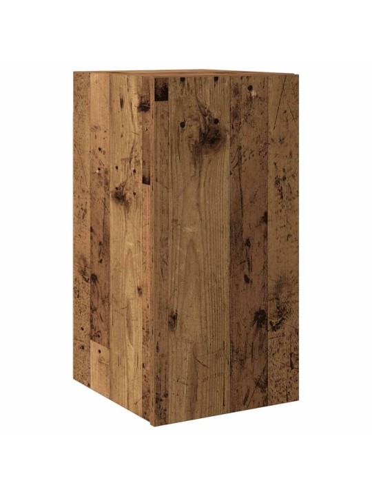 7-OSALINE SEINALE PAIGALDATAV TELERIKAPI KOMPLEKT OLD WOOD