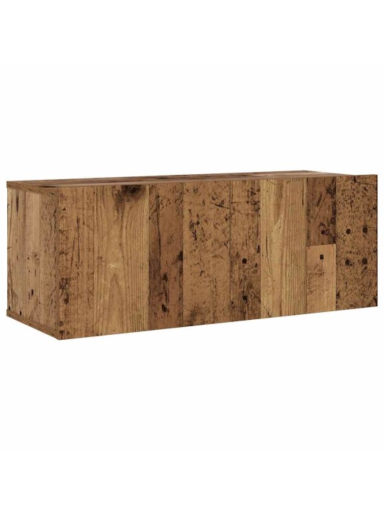 7-OSALINE SEINALE PAIGALDATAV TELERIKAPI KOMPLEKT OLD WOOD