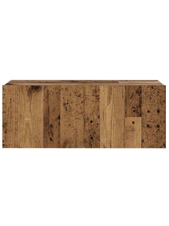 7-OSALINE SEINALE PAIGALDATAV TELERIKAPI KOMPLEKT OLD WOOD