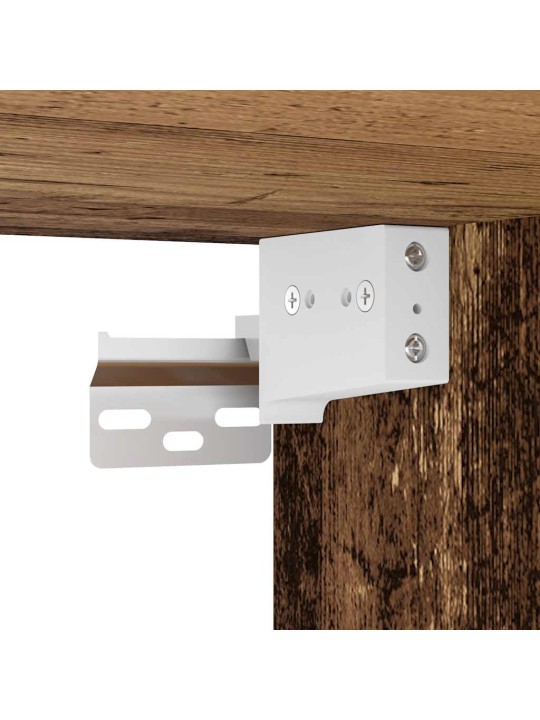 7-OSALINE SEINALE PAIGALDATAV TELERIKAPI KOMPLEKT OLD WOOD