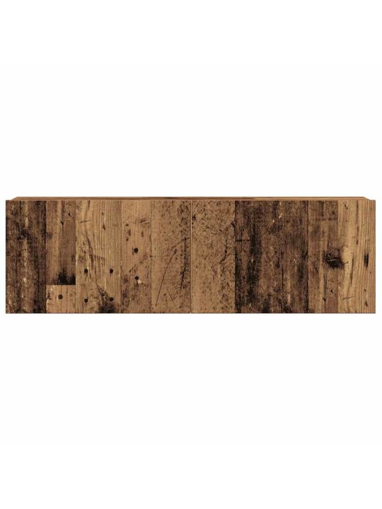 9-OSALINE TELERIKAPI KOMPLEKT SEINALE KINNITATAV OLD WOOD