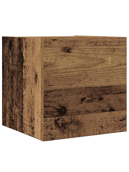 9-OSALINE TELERIKAPI KOMPLEKT SEINALE KINNITATAV OLD WOOD