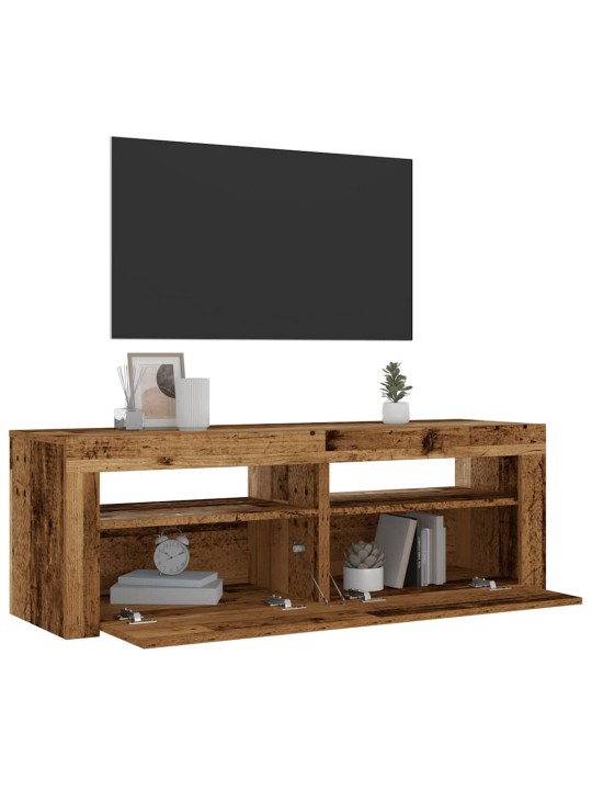 ÖÖKAPID 2 TK LED-IDEGA OLD WOOD 60X35X40 CM