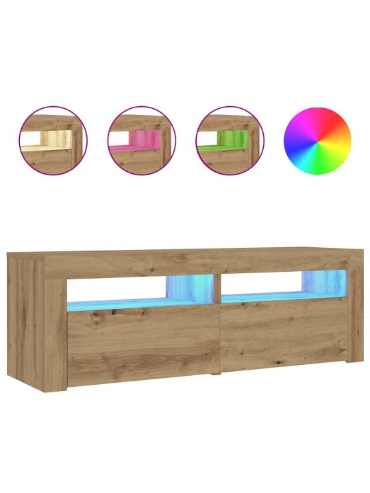 ÖÖKAPID 2 TK LED-IDEGA KÄSITÖÖLINE TAMM 60X35X40 CM