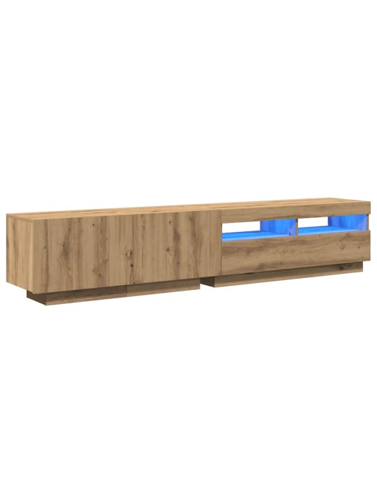 LED-VALGUSTITEGA TELERIKAPP ARTISAN TAMM 200X35X40 CM