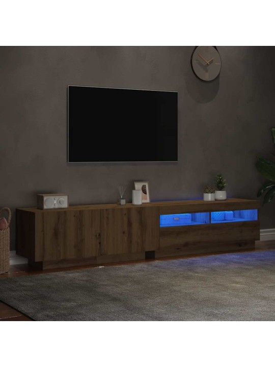 LED-VALGUSTITEGA TELERIKAPP ARTISAN TAMM 200X35X40 CM