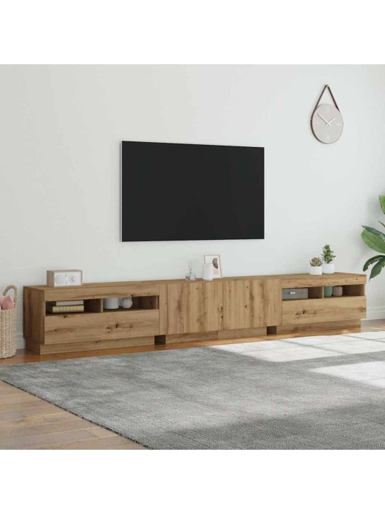 LED-VALGUSTITEGA TELERIKAPP ARTISAN TAMM 260X35X40 CM