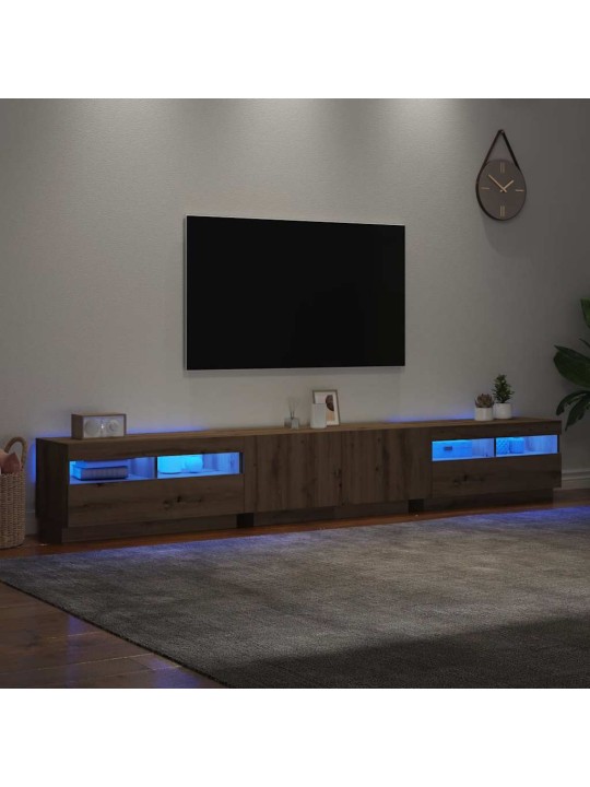 LED-VALGUSTITEGA TELERIKAPP ARTISAN TAMM 260X35X40 CM