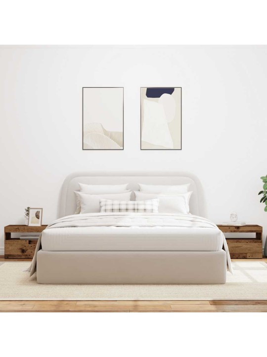 LED-VALGUSTITEGA ÖÖKAPP VANA PUIT 60X35X40 CM INSENERPUIT