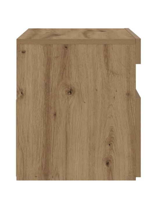 LED-VALGUSTITEGA ÖÖKAPP ARTISAN TAMM 60X35X40 CM