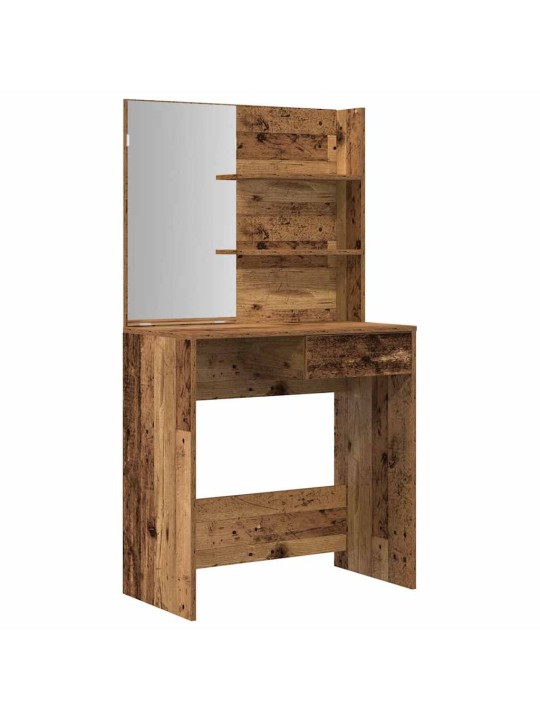 TUALETTLAUA KOMPLEKT OLD WOOD ENGINEERED WOOD