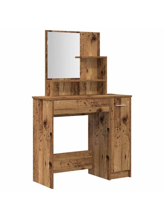 TUALETTLAUA KOMPLEKT OLD WOOD ENGINEERED WOOD