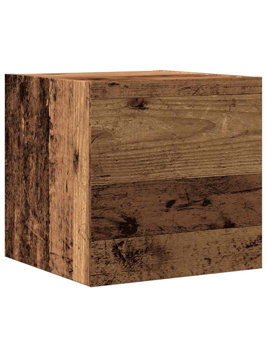 9-osaline telerikapi komplekt seinale kinnitatav old wood