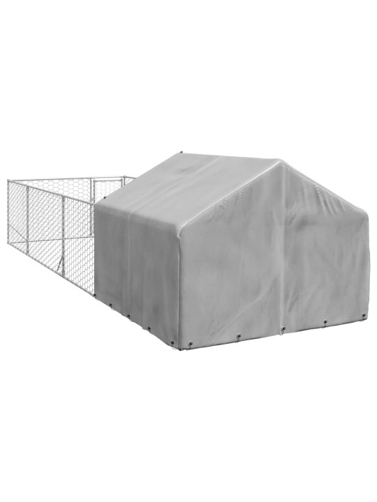 OUTDOOR DOG KENNEL RUN 6X2X1,5 M TSINGITUD TERASEGA
