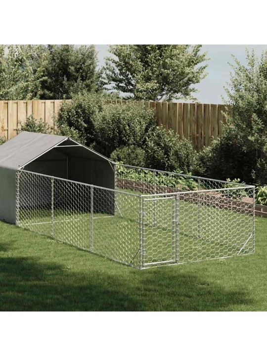 OUTDOOR DOG KENNEL RUN 6X2X1,5 M TSINGITUD TERASEGA