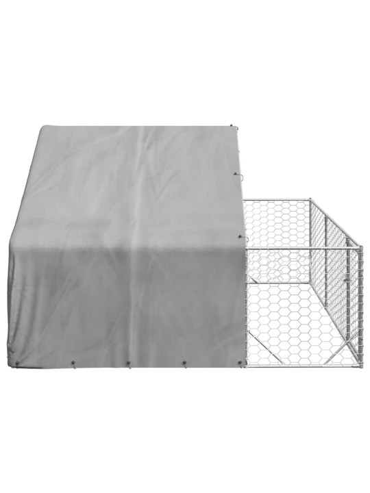 OUTDOOR DOG KENNEL RUN 3X3X1,9 M TSINGITUD TERASEGA