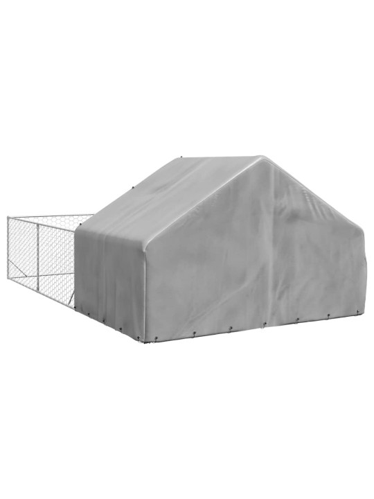 OUTDOOR DOG KENNEL RUN 6X3X1,9 M TSINGITUD TERASEGA