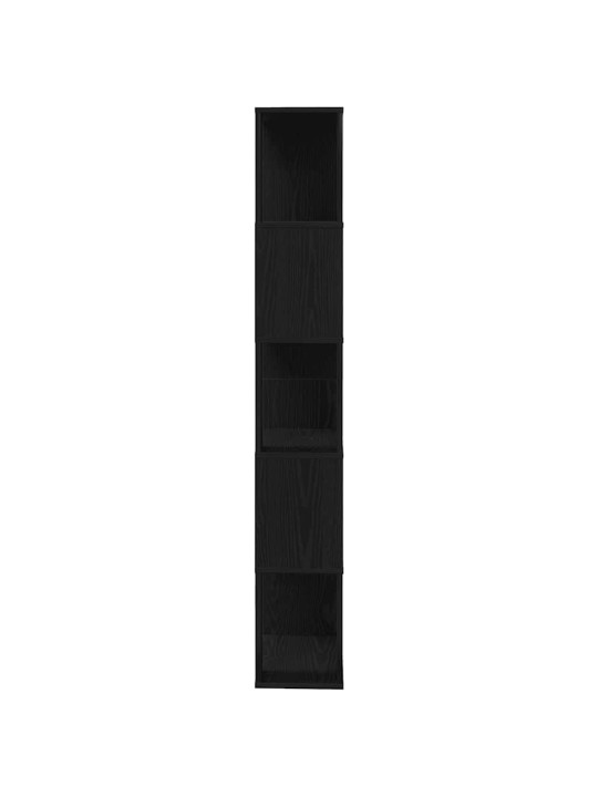 RAAMATUKAPP/TOAJAGAJA MUST TAMM 45X24X159 CM INSENERPUIT