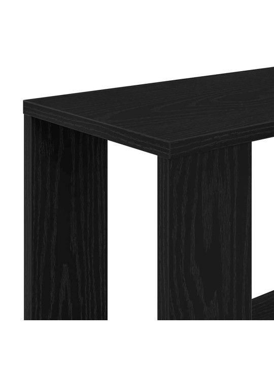RAAMATUKAPP/TOAJAGAJA MUST TAMM 45X24X159 CM INSENERPUIT
