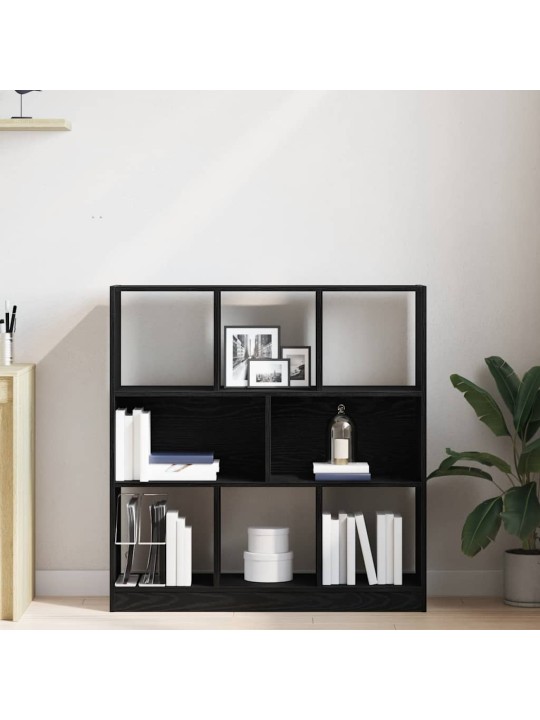 RAAMATUKAPP MUST TAMM 97,5X29,5X100 CM EHITUSPUIT
