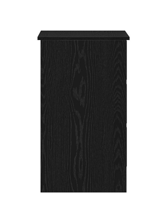 KIRJUTUSLAUD, MUST TAMM, 90 X 45 X 76 CM, PUITLAASTPLAAT