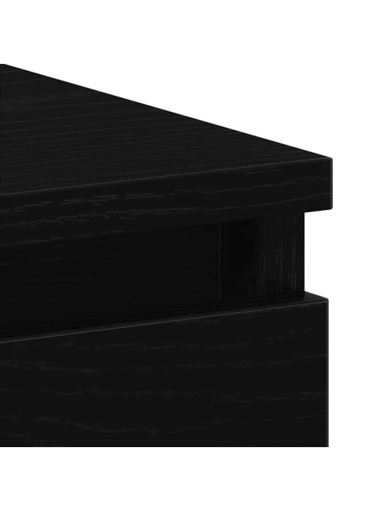 KIRJUTUSLAUD, MUST TAMM, 90 X 45 X 76 CM, PUITLAASTPLAAT