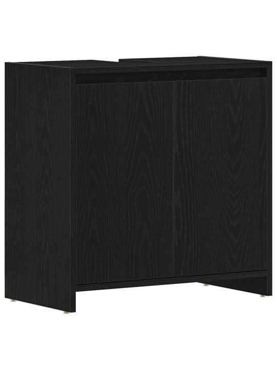 VANNITOA KAPP MUST TAMM 60X33X60 CM ENGINEERED WOOD