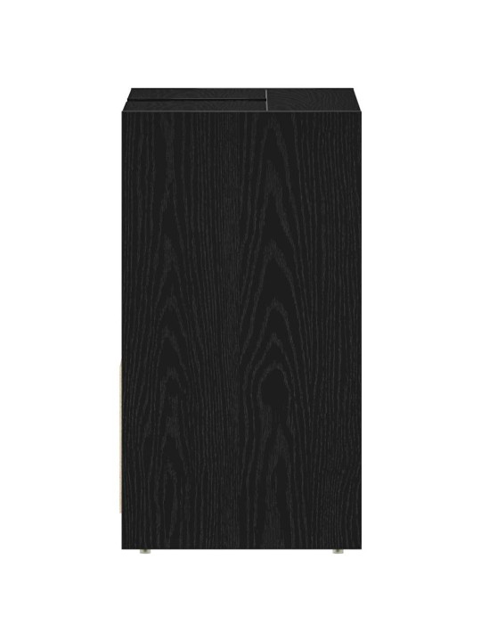 VANNITOA KAPP MUST TAMM 60X33X60 CM ENGINEERED WOOD