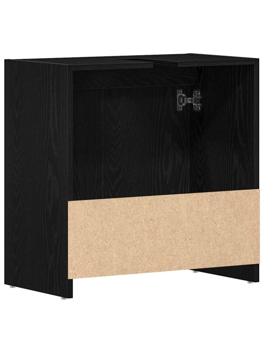 VANNITOA KAPP MUST TAMM 60X33X60 CM ENGINEERED WOOD