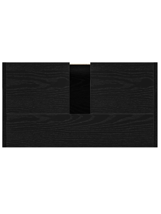 VANNITOA KAPP MUST TAMM 60X33X60 CM ENGINEERED WOOD